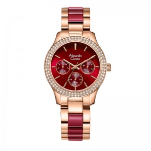 Alexandre Christie AC 2914 Rosegold Red BFBRGRE